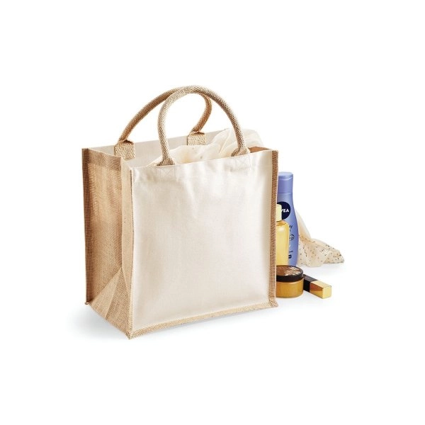 Immagine Printers Midi Jute Tote