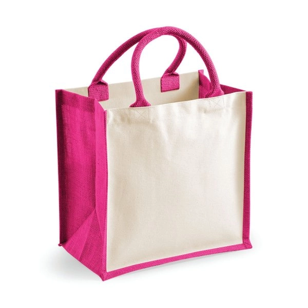 Immagine Printers Midi Jute Tote