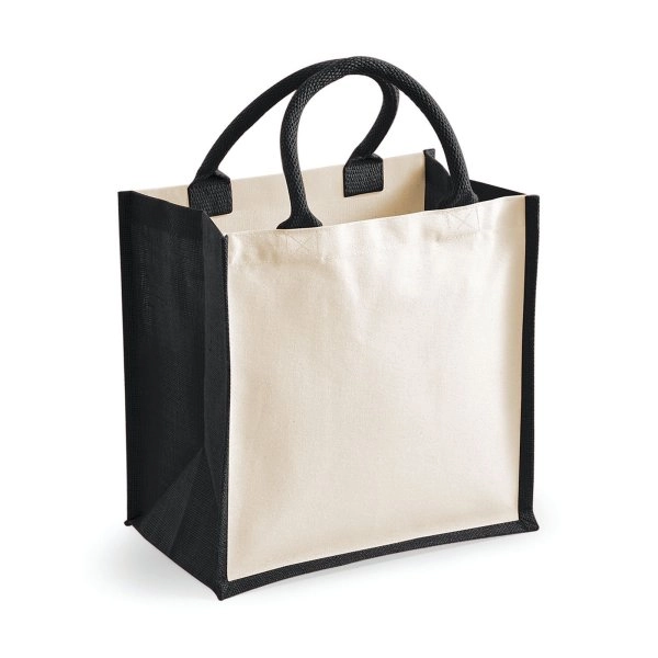 Immagine Printers Midi Jute Tote