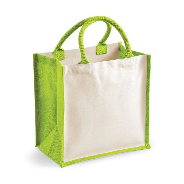 Immagine Printers Midi Jute Tote