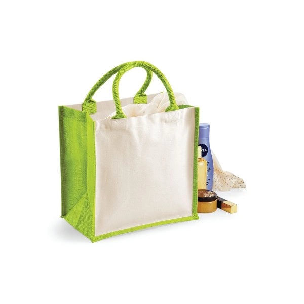 Immagine Printers Midi Jute Tote