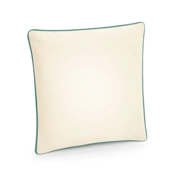 Immagine Cuscino di cotone - Fairtrade Cotton Piped Cushion Cover
