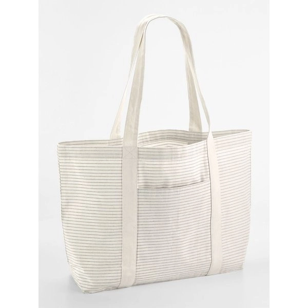 Immagine Striped Organic Cotton Shopper