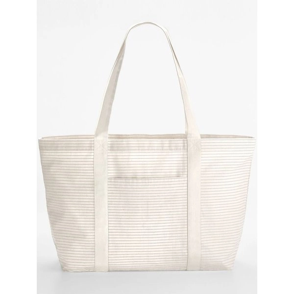 Immagine Striped Organic Cotton Shopper