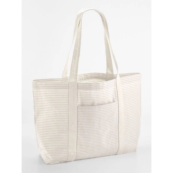 Immagine Striped Organic Cotton Shopper