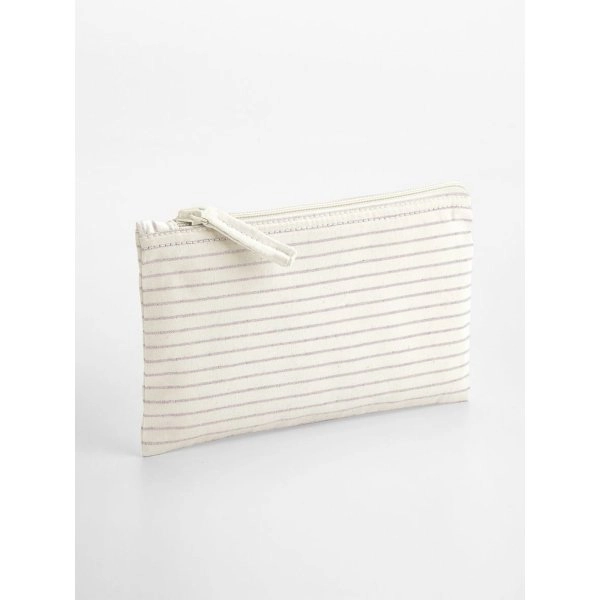 Immagine Striped Organic Cotton Accessory Pouch
