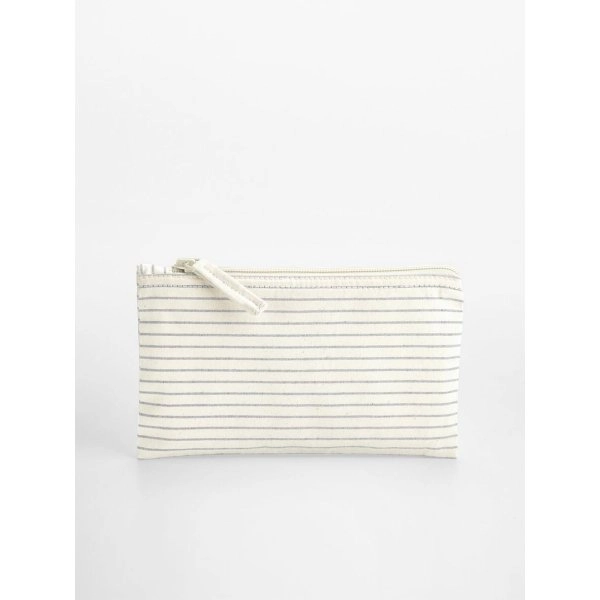 Immagine Striped Organic Cotton Accessory Pouch