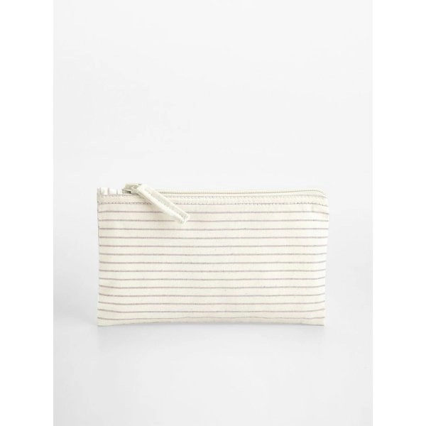 Immagine Striped Organic Cotton Accessory Pouch