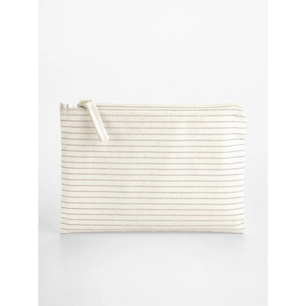 Immagine Striped Organic Cotton Accessory Pouch