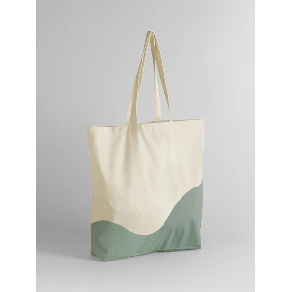 Immagine Organic Cotton Wave Print Maxi Tote