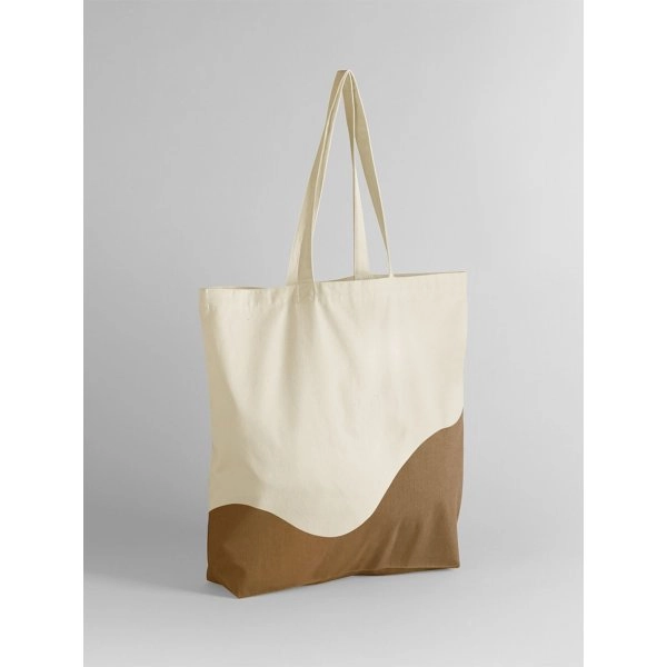 Immagine Organic Cotton Wave Print Maxi Tote