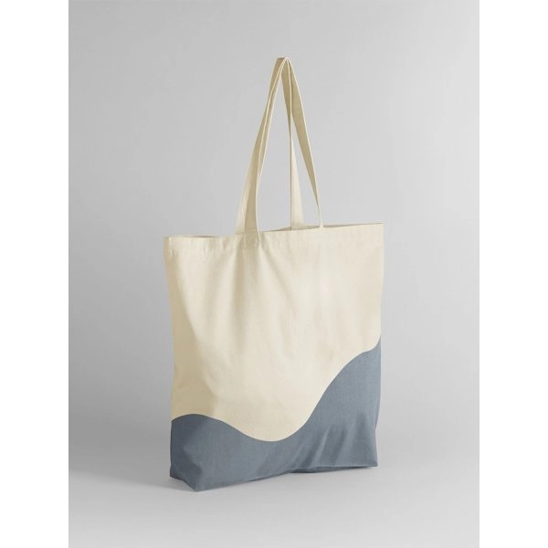 Immagine Organic Cotton Wave Print Maxi Tote