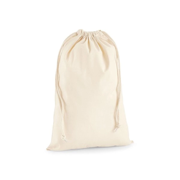 Immagine Sacchetti con chiusura a doppia coulisse, in cotone di alta qualità - Stuff Bag