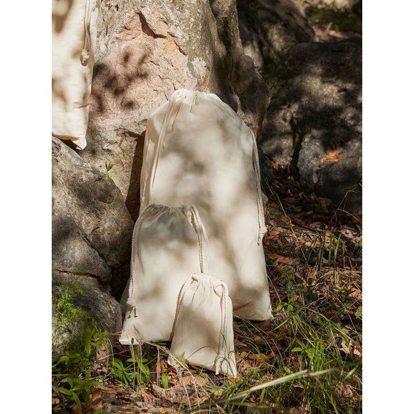 Immagine Sacchetti con chiusura a doppia coulisse - Premium Cotton Stuff Bag L