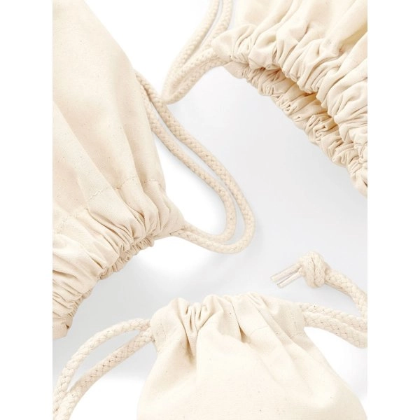 Immagine Sacchetti con chiusura a doppia coulisse - Premium Cotton Stuff Bag L