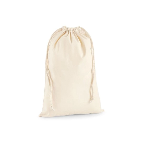 Immagine Sacchetti con chiusura a doppia coulisse - Premium Cotton Stuff Bag L