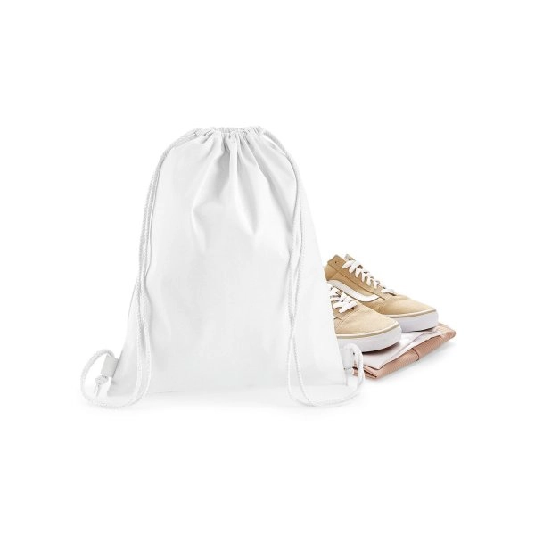 Immagine Sacca con chiusura a cordino. - Premium Cotton Gymsac