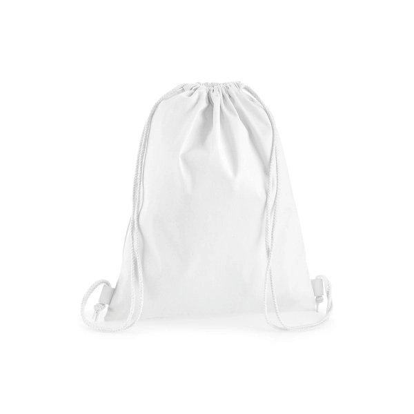 Immagine Sacca con chiusura a cordino. - Premium Cotton Gymsac