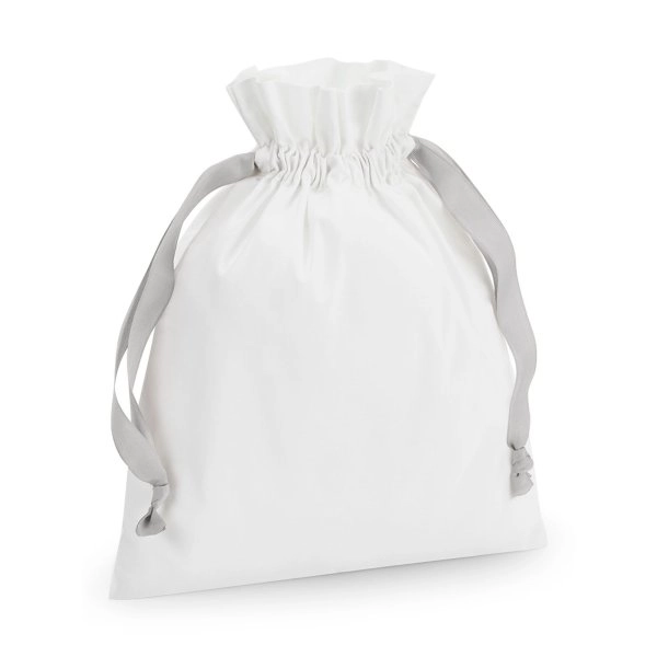 Immagine Sacca in Cottone Gift Bag With Ribbon Drawstring