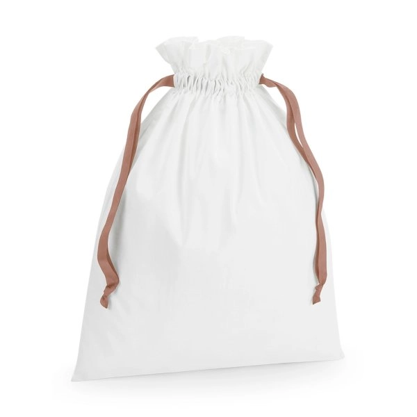 Immagine Sacchetto Cotton Gift Bag With Ribbon Drawstring