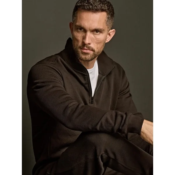 Immagine Ribbed Interlock Half Zip