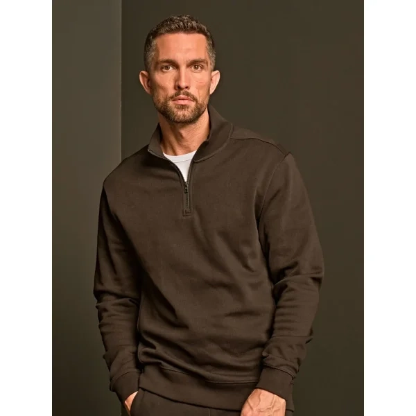 Immagine Ribbed Interlock Half Zip