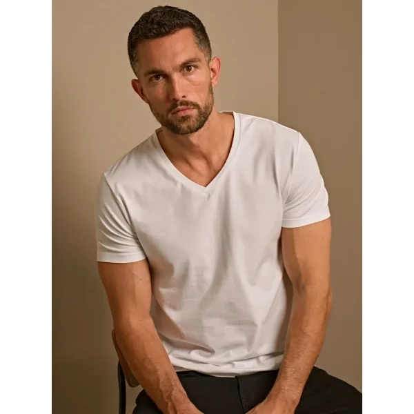 Immagine Men's Stretch V-neck tee