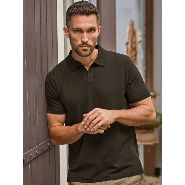 Immagine Luxury Stretch V-Neck Polo