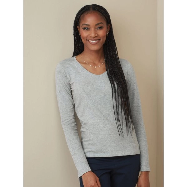 Immagine Claire V-Neck Long Sleeve
