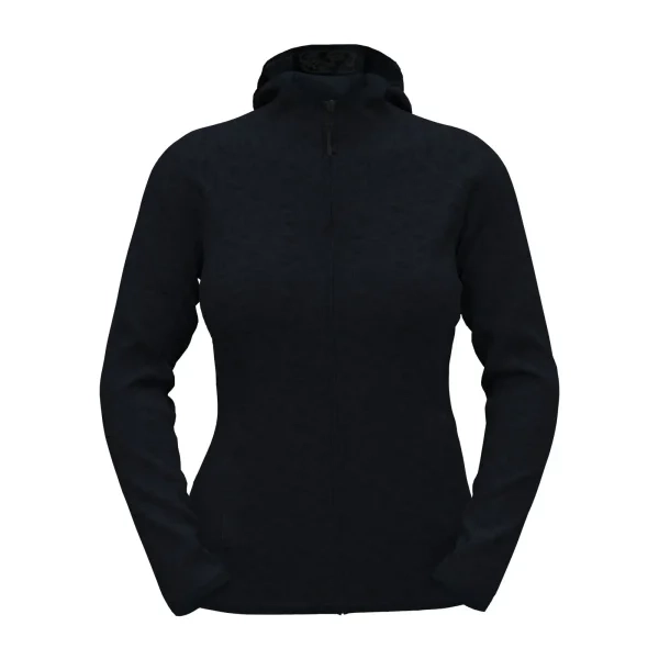 Immagine Lux Hooded Knit Fleece Jacket