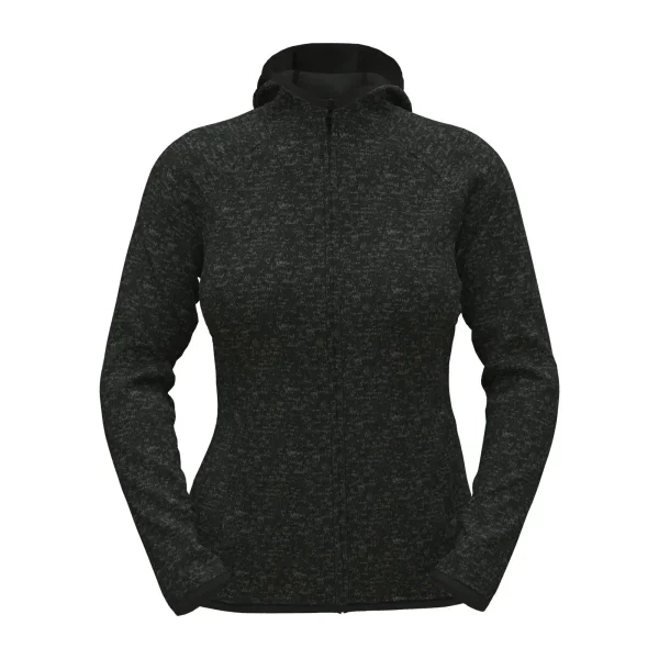 Immagine Lux Hooded Knit Fleece Jacket