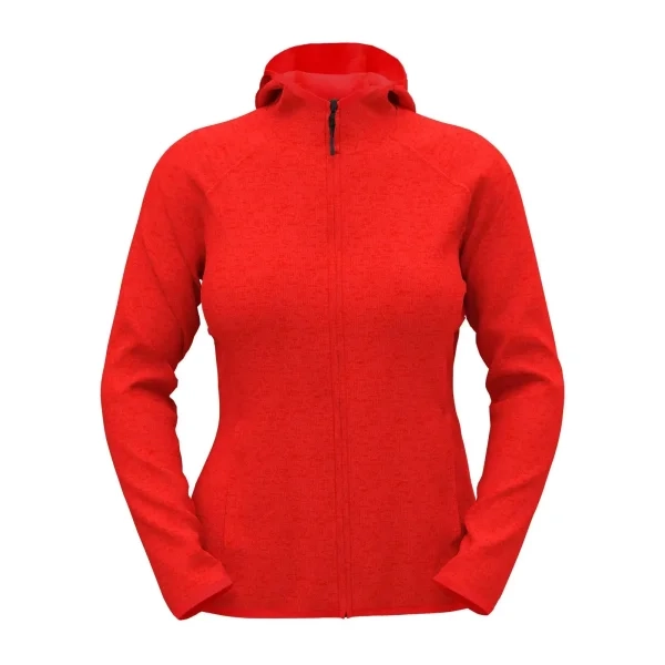 Immagine Lux Hooded Knit Fleece Jacket