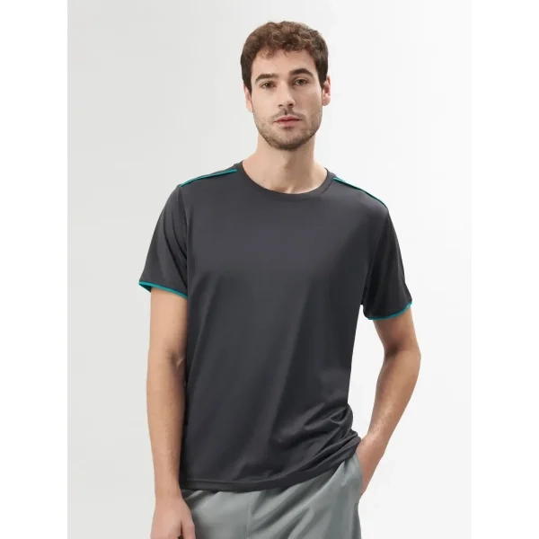 Immagine T-shirt bicolore sport uomo performance Sprintex