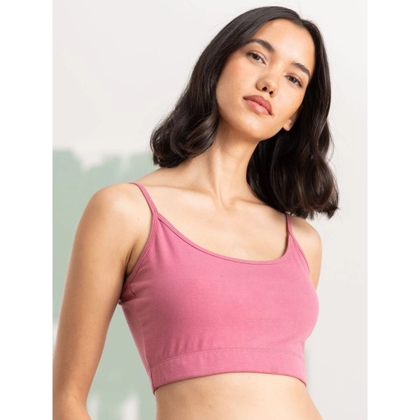 Immagine Women's Sustainable Fashion Cropped Cami Top