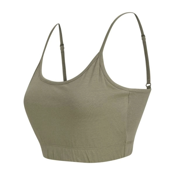 Immagine Women's Sustainable Fashion Cropped Cami Top