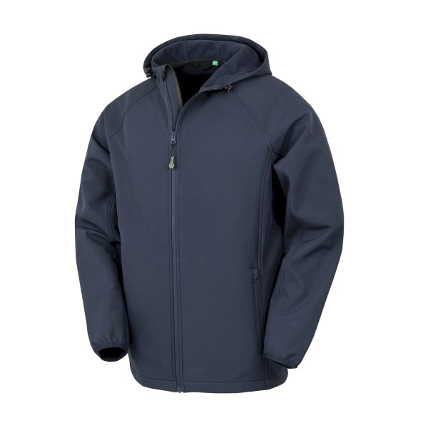 Immagine Recycled printable 3-layer hooded softshell