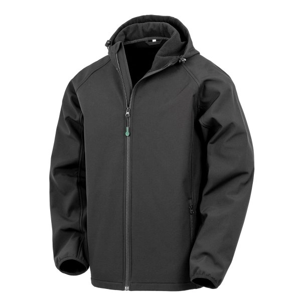 Immagine Recycled printable 3-layer hooded softshell