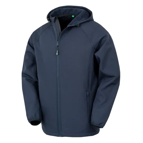 Immagine Recycled printable 3-layer hooded softshell