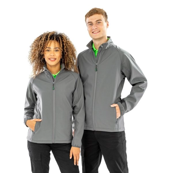 Immagine Men's Recycled 2 Layer Printable Softshell Jacket