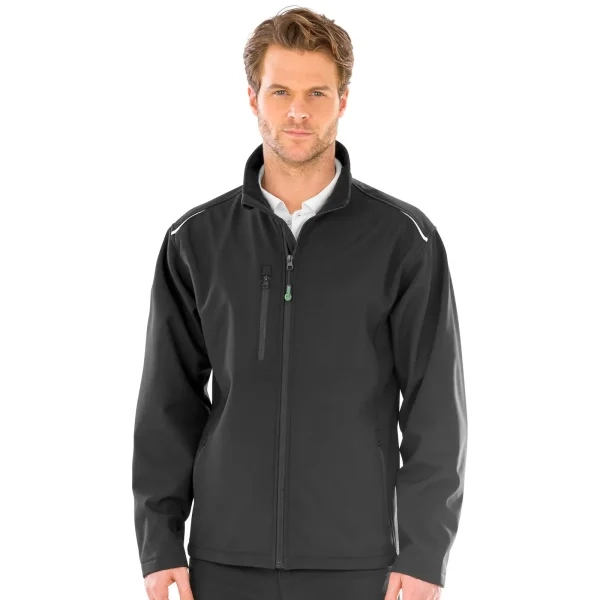 Recycled 3-Layer Printable Softshell Jacket