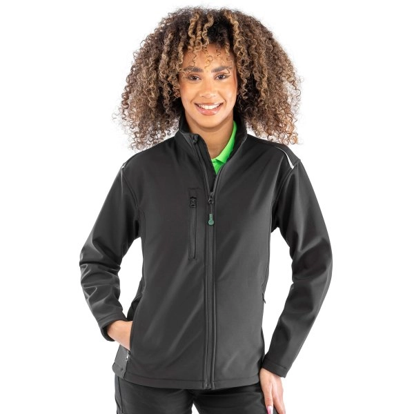 Immagine Women's Recycled 3-layer Printable Softshell Jacket