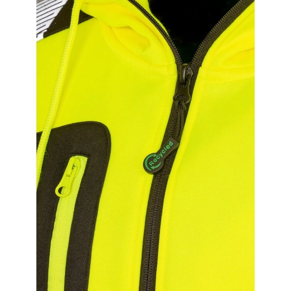 Immagine Recycled Robust Zipped Safety Hoody