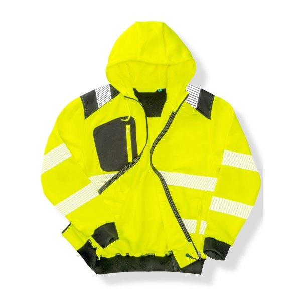 Immagine Recycled Robust Zipped Safety Hoody