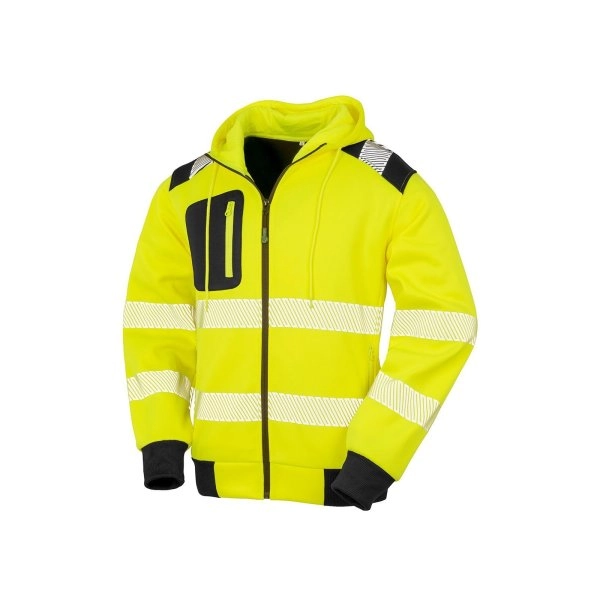 Immagine Recycled Robust Zipped Safety Hoody