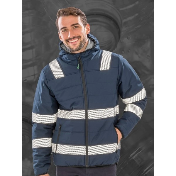 Immagine Recycled Ripstop Padded Safety Jacket