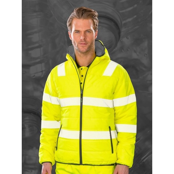 Immagine Recycled Ripstop Padded Safety Jacket