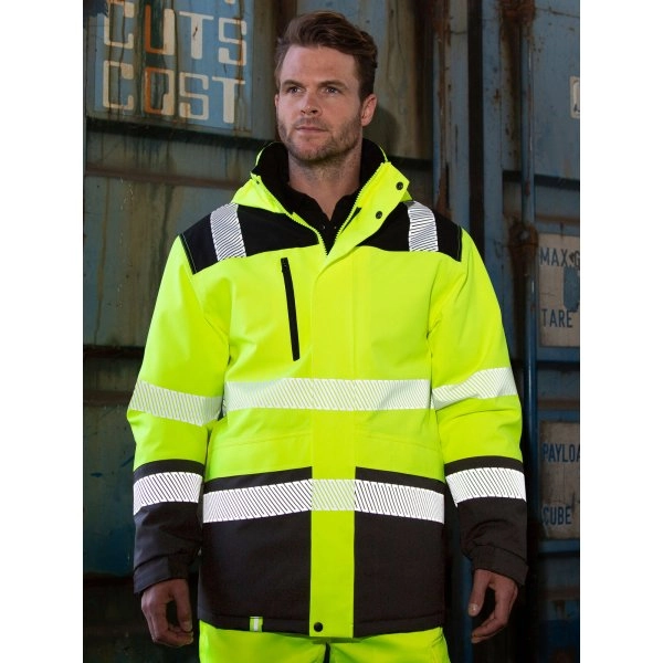 Immagine Printable Waterproof Softshell Safety Coat