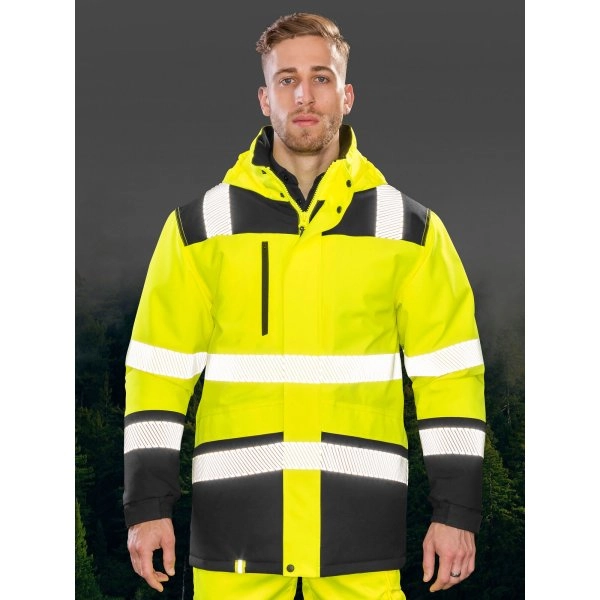 Immagine Printable Waterproof Softshell Safety Coat