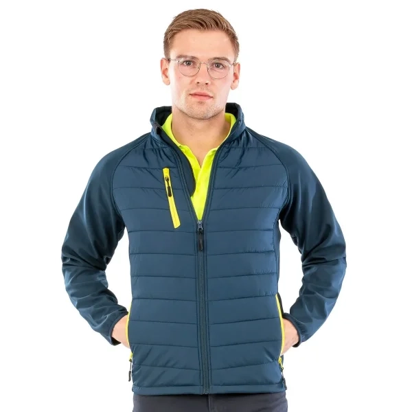 Black Compass Padded Softshell