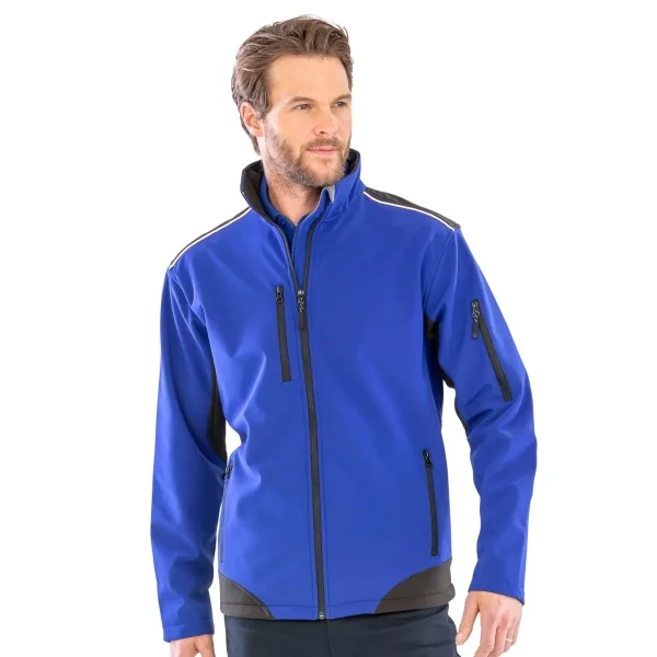 Ripstop softshell workwear jacket